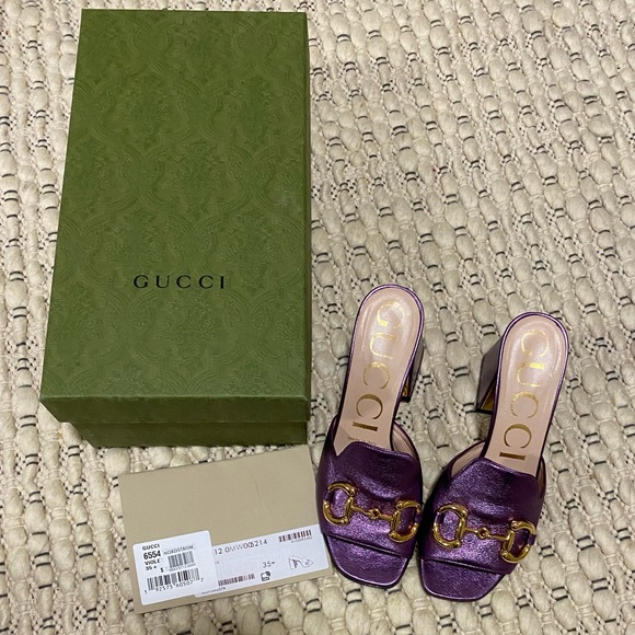 Gucci Baby Horsebit Slide Sandal - Picture 2 of 5